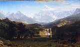 The Rocky Mountains, Landers Peak by Albert Bierstadt